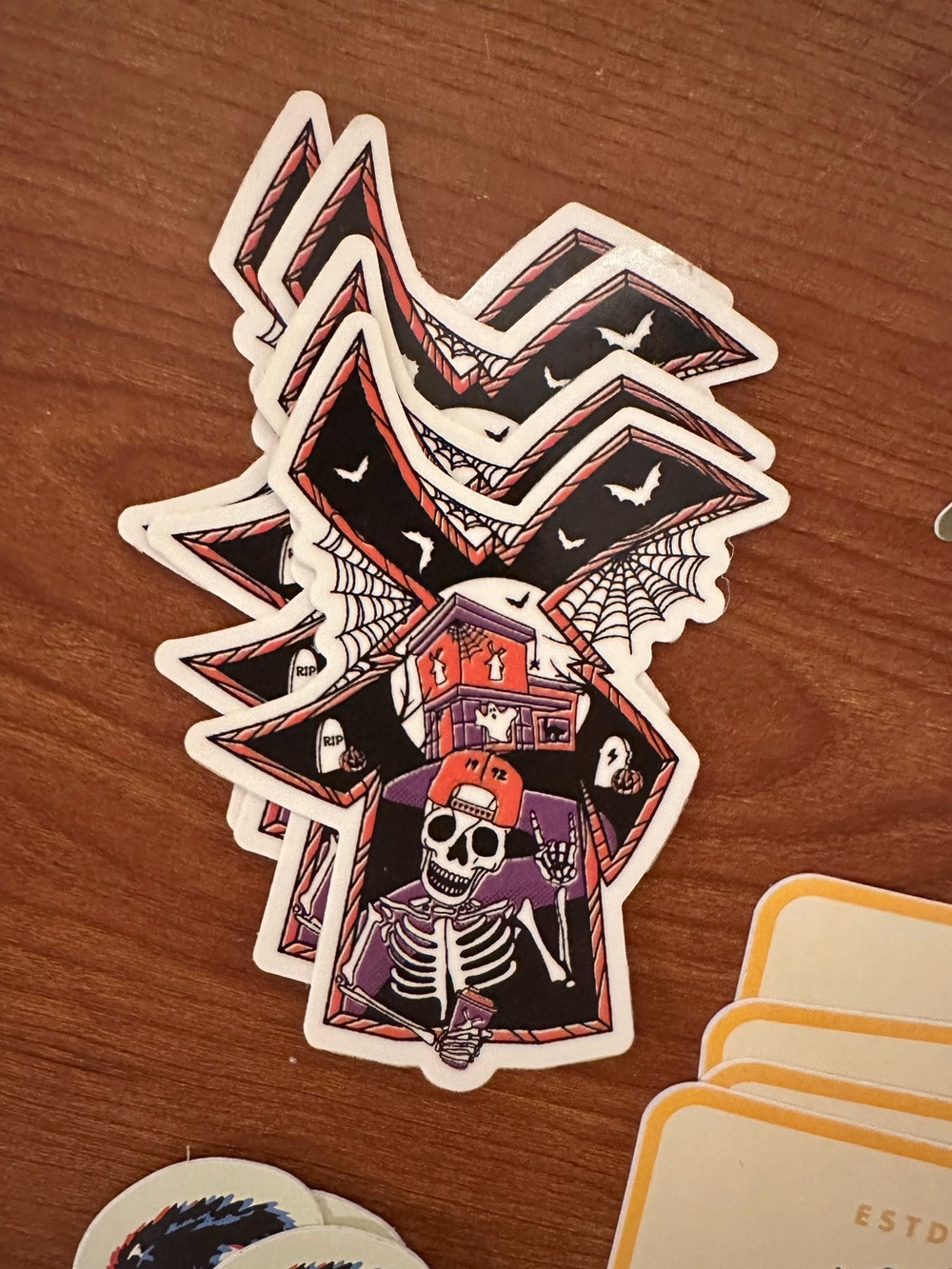 Dutch bros Halloween sticker *PRICE IS FOR ONE STICKER*